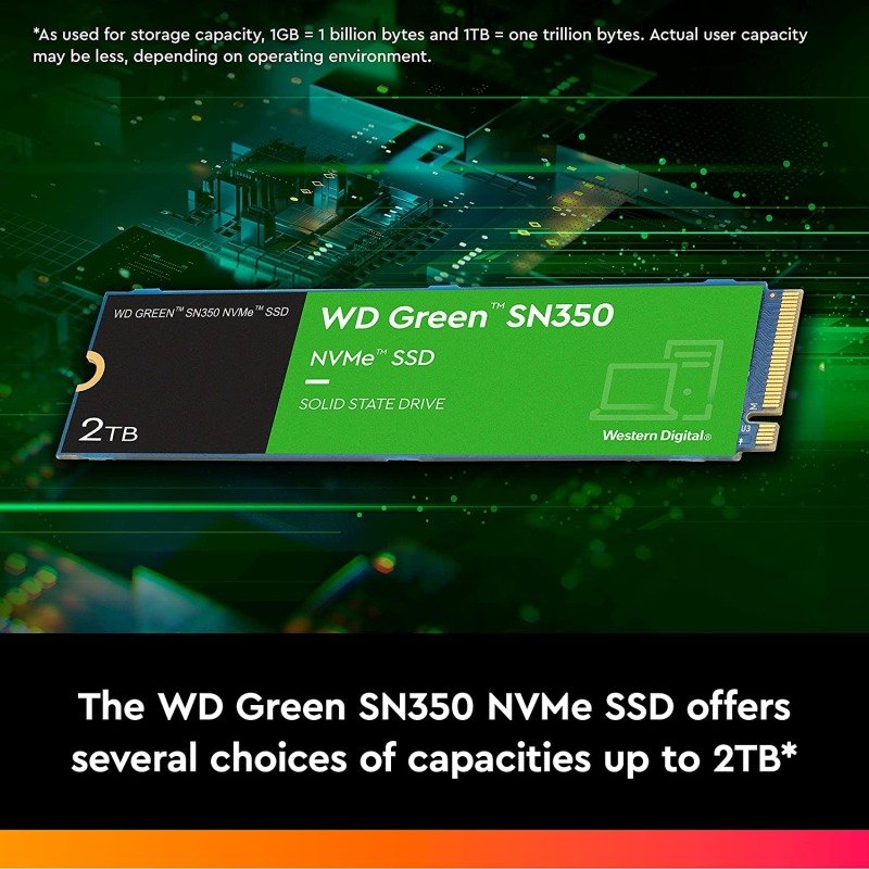 WD Green SN350 2TB M.2 Internal SSD