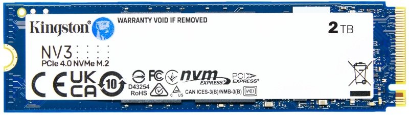 Kingston NV3 2TB M.2 Internal SSD