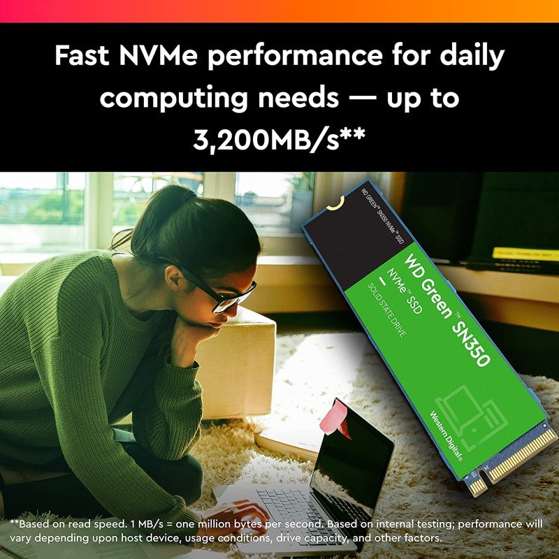 WD Green SN350 2TB M.2 Internal SSD